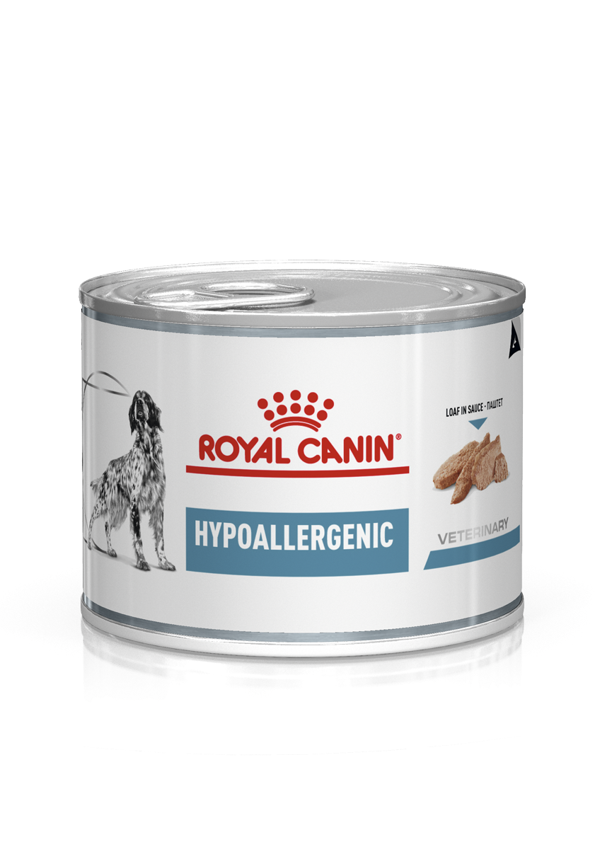 hypoallergenic royal canin pate