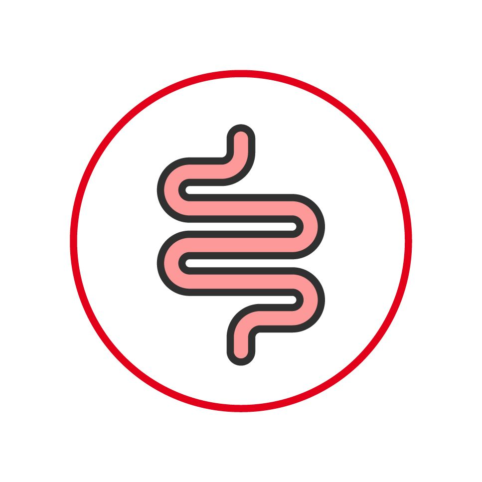 Gastroenteritis illustration