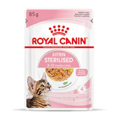 Kitten Sterilised Gelée - Sachet fraîcheur pour chaton stérilisé
