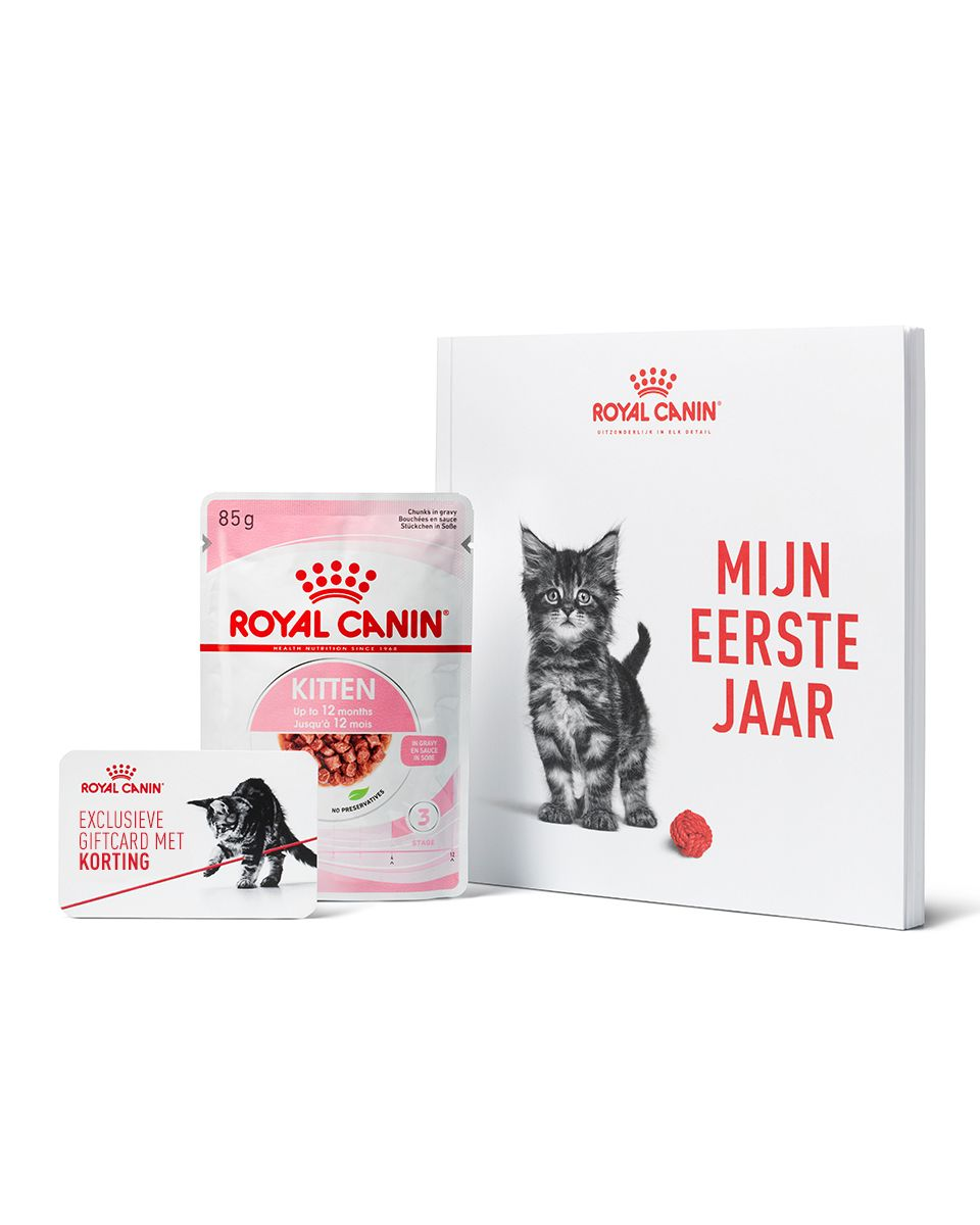 Inhoud Royal Canin kittenpakket