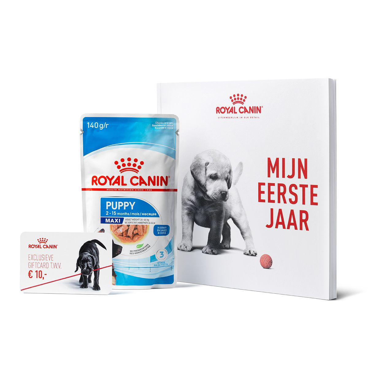 Gratis puppypakket aanvragen