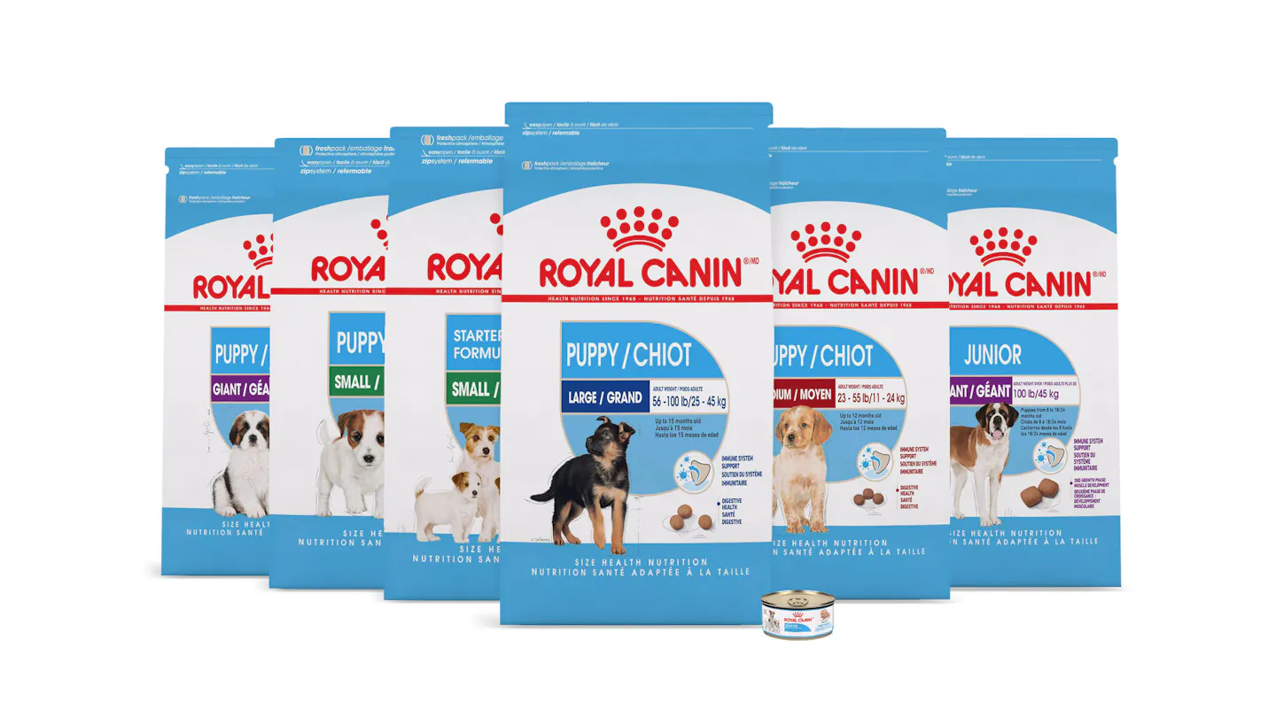 Tailored Nutrition Puppy Product Hero Image