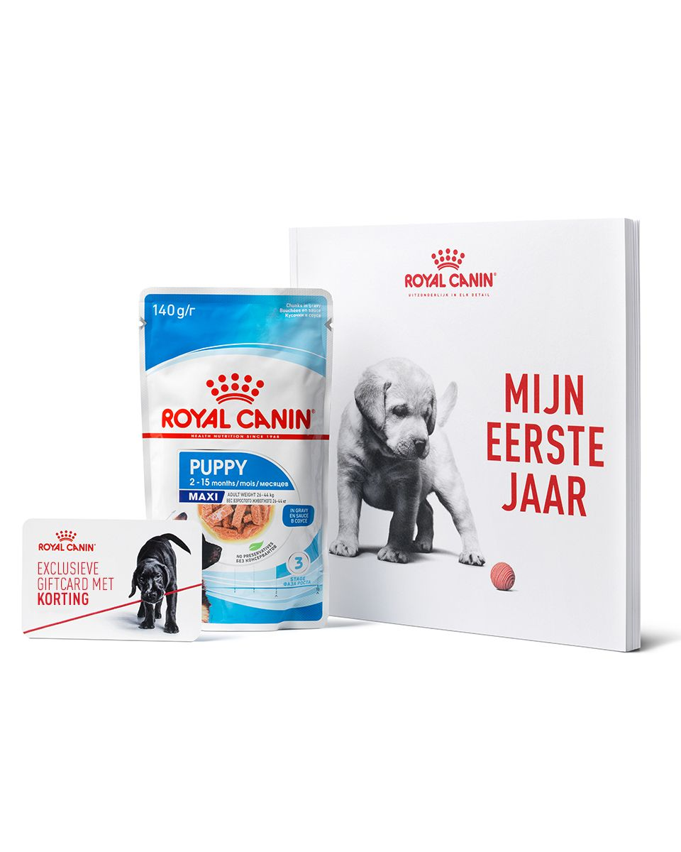 Inhoud Royal Canin Puppypakket