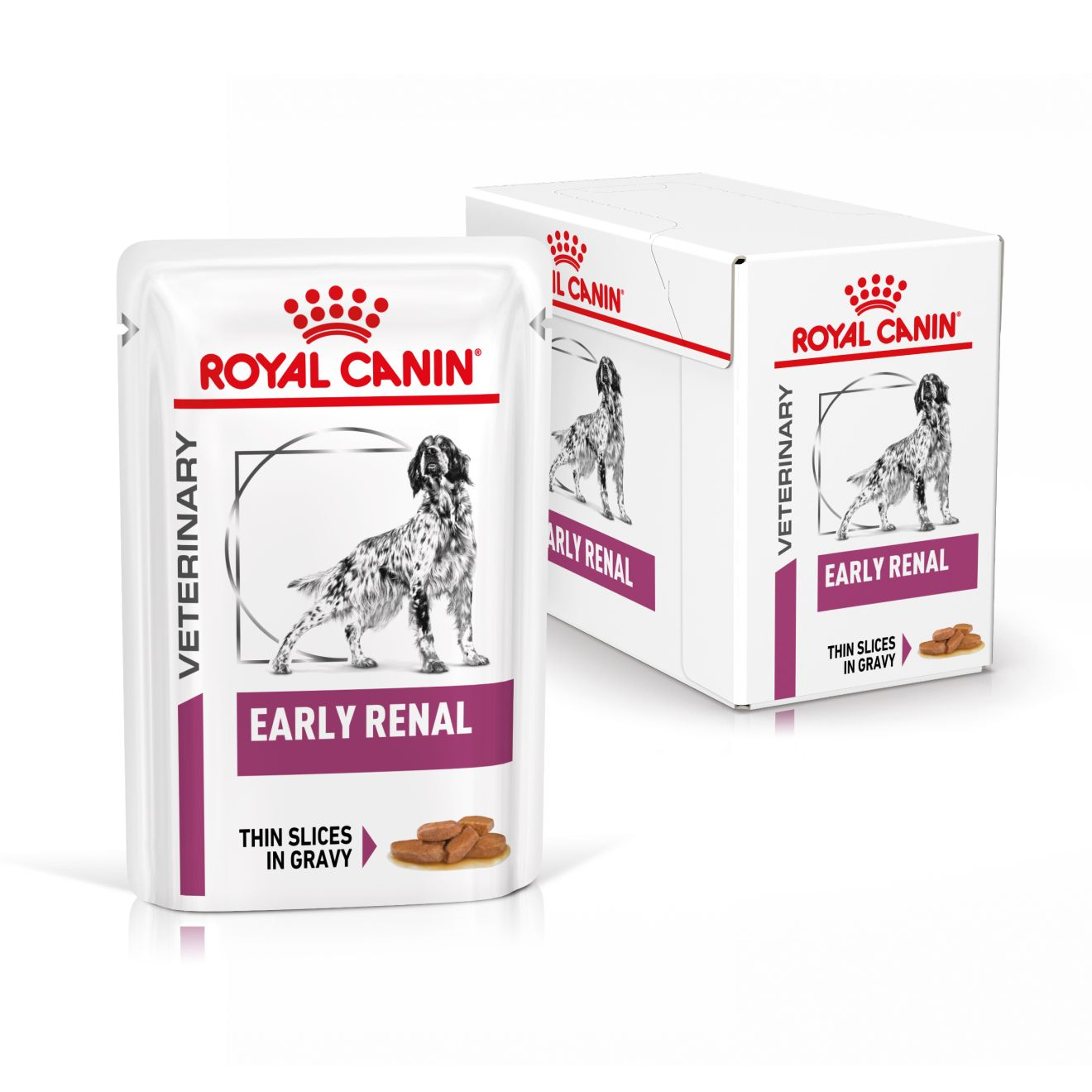 Early Renal fatias finas com molho