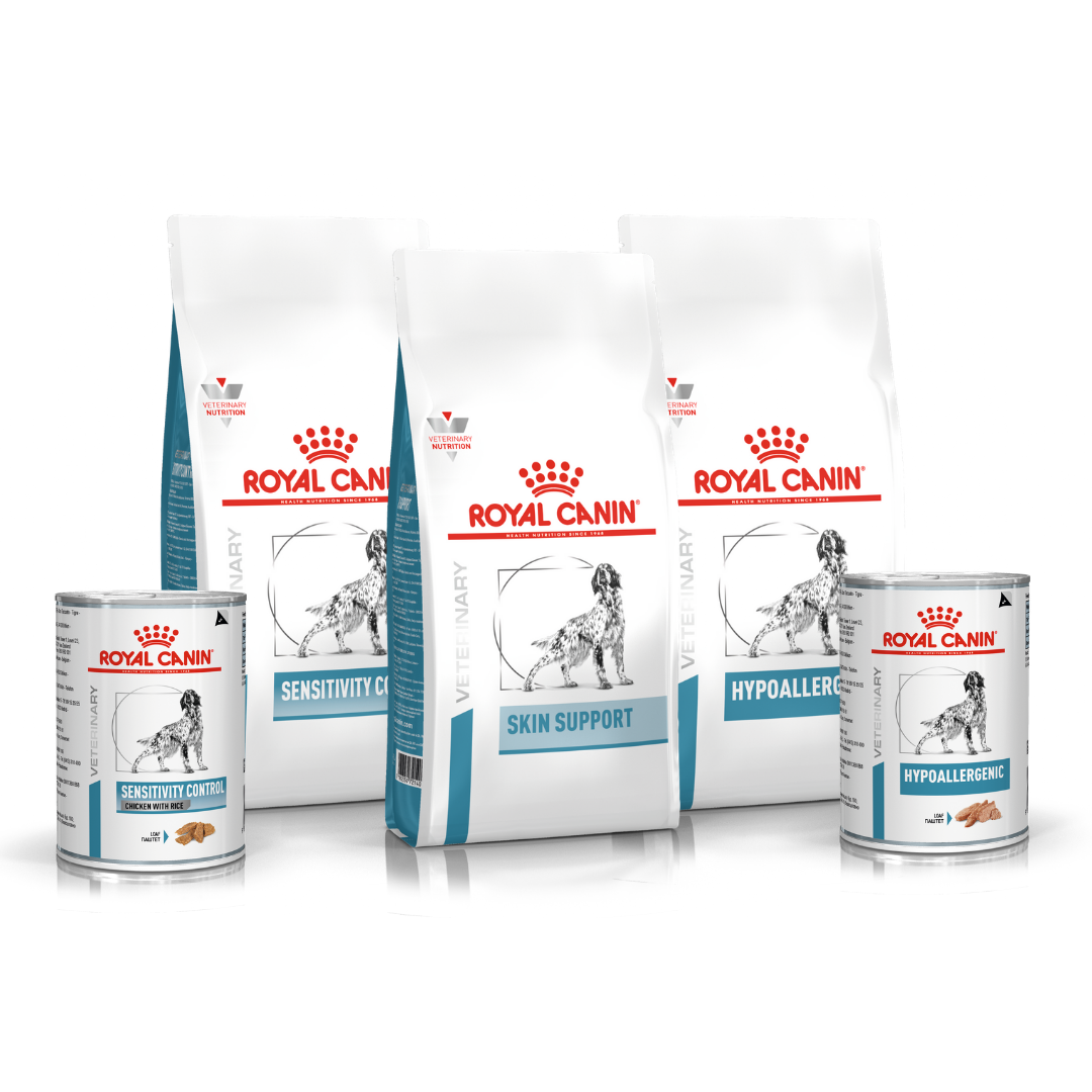 dermatology dog range