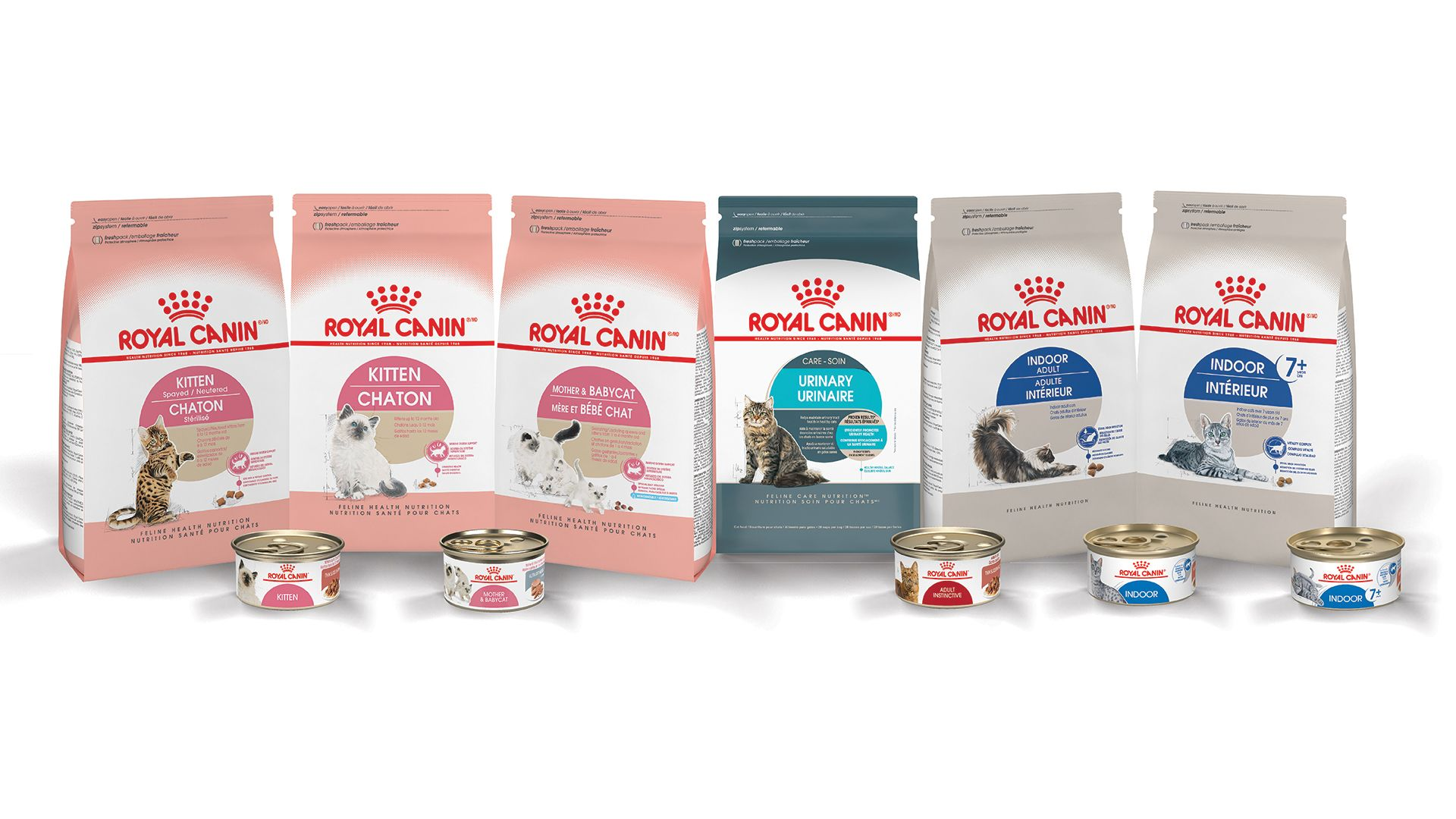 Royal Canin Cat packages