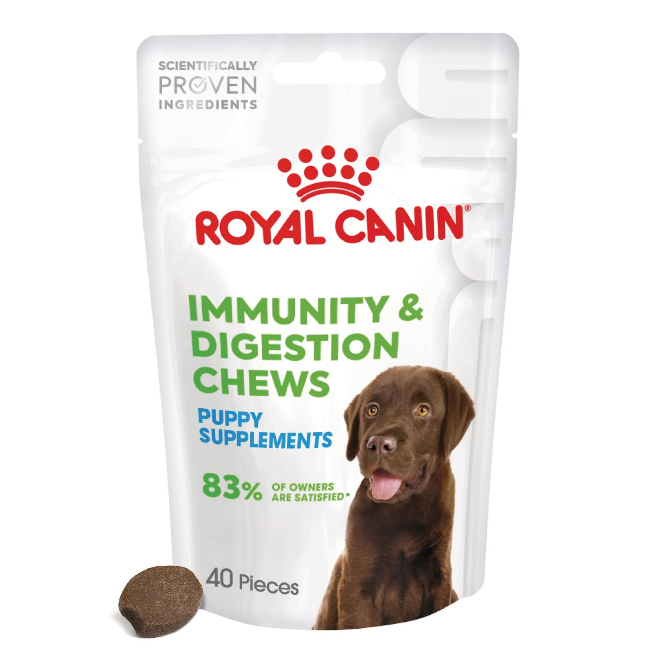 Supplement Dog Immunity & Digestion Puppy chews 