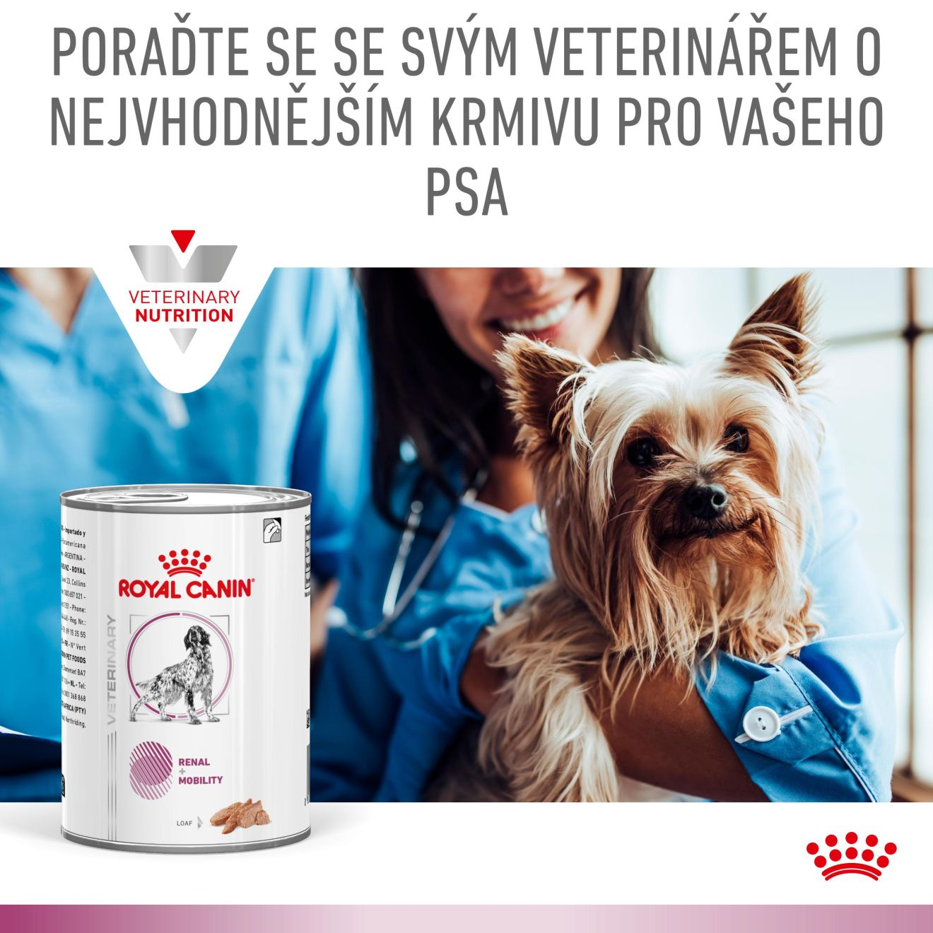 VHN Dog CA Renal - Mobility Loaf Konzerva
