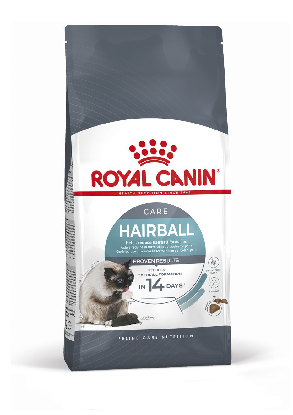 ROYAL CANIN อาหารแมวโต ที่ต้องการดูแลปัญหาก้อนขน ชนิดเม็ด (HAIRBALL CARE)