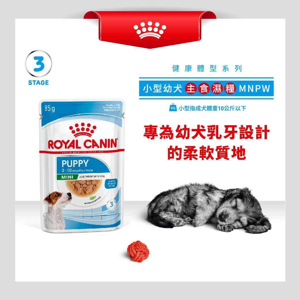 SHN 小型幼犬營養主食濕糧（肉汁）