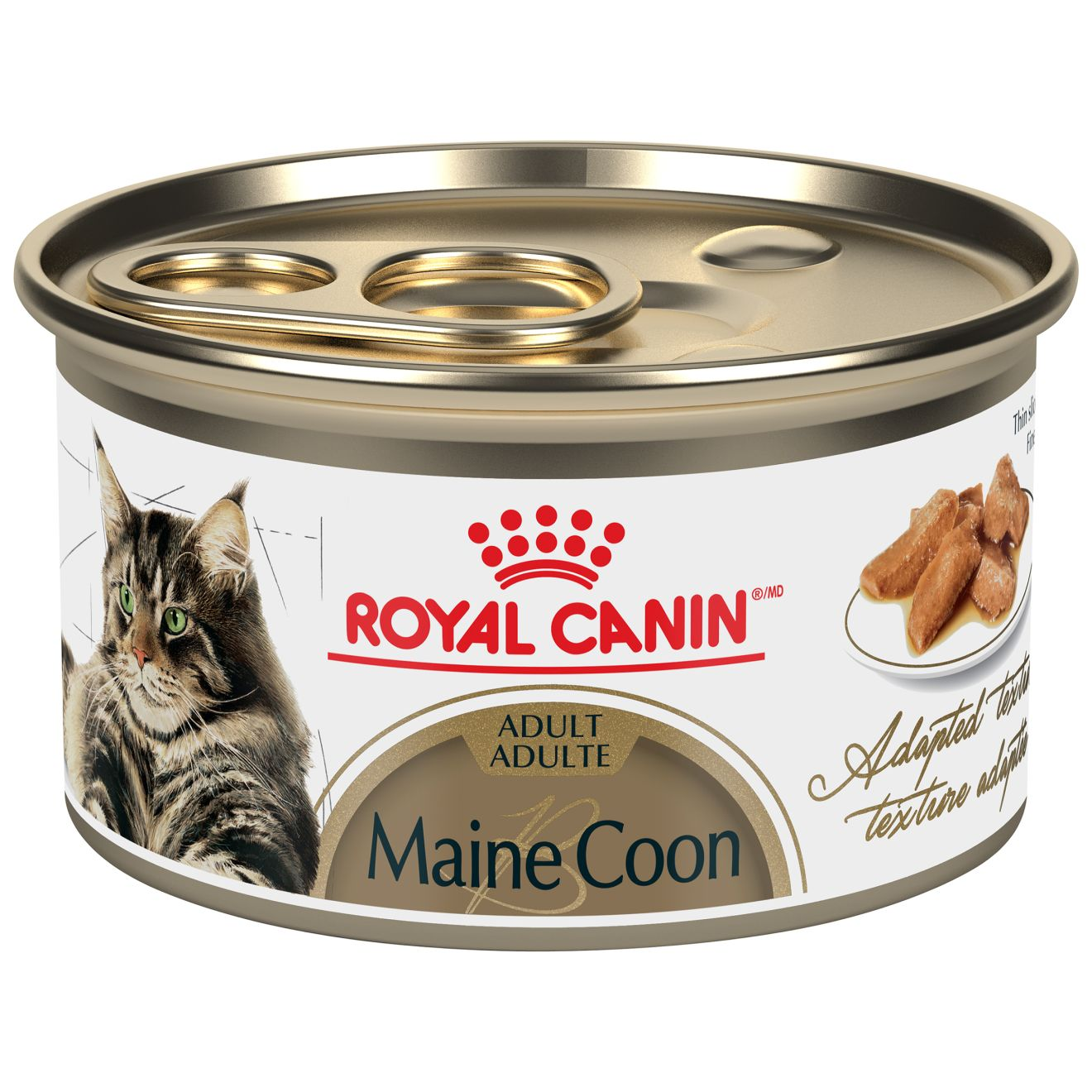 MAINE COON ADULTE fines tranches en sauce – nourriture en conserve pour chats