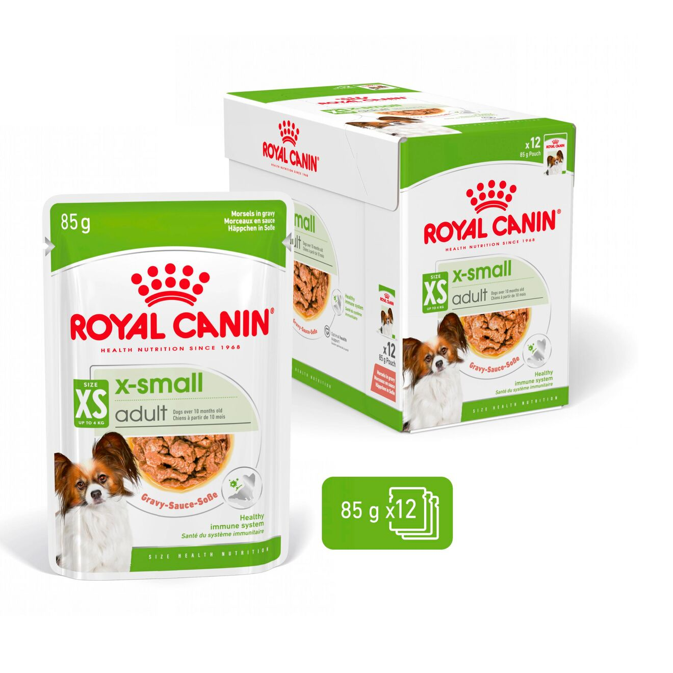 Xsmall Adult Gravy (émincés en sauce)