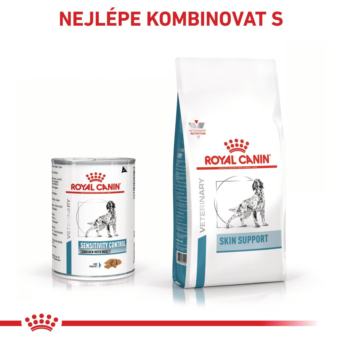 VHN Dog Sensitivity Control Chicken with Rice Konzerva