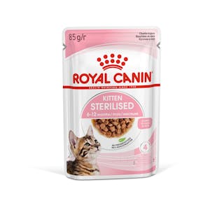 ROYAL CANIN Kitten Sterilised kapsička ve šťávě pro kastrovaná koťata