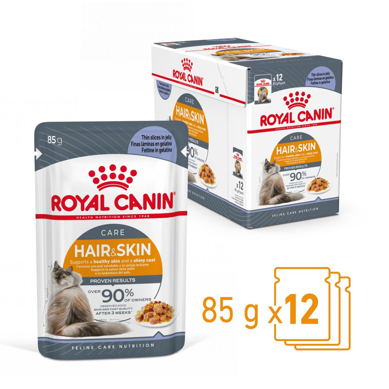 Hair & Skin Care Jelly (émincés en gelée) 