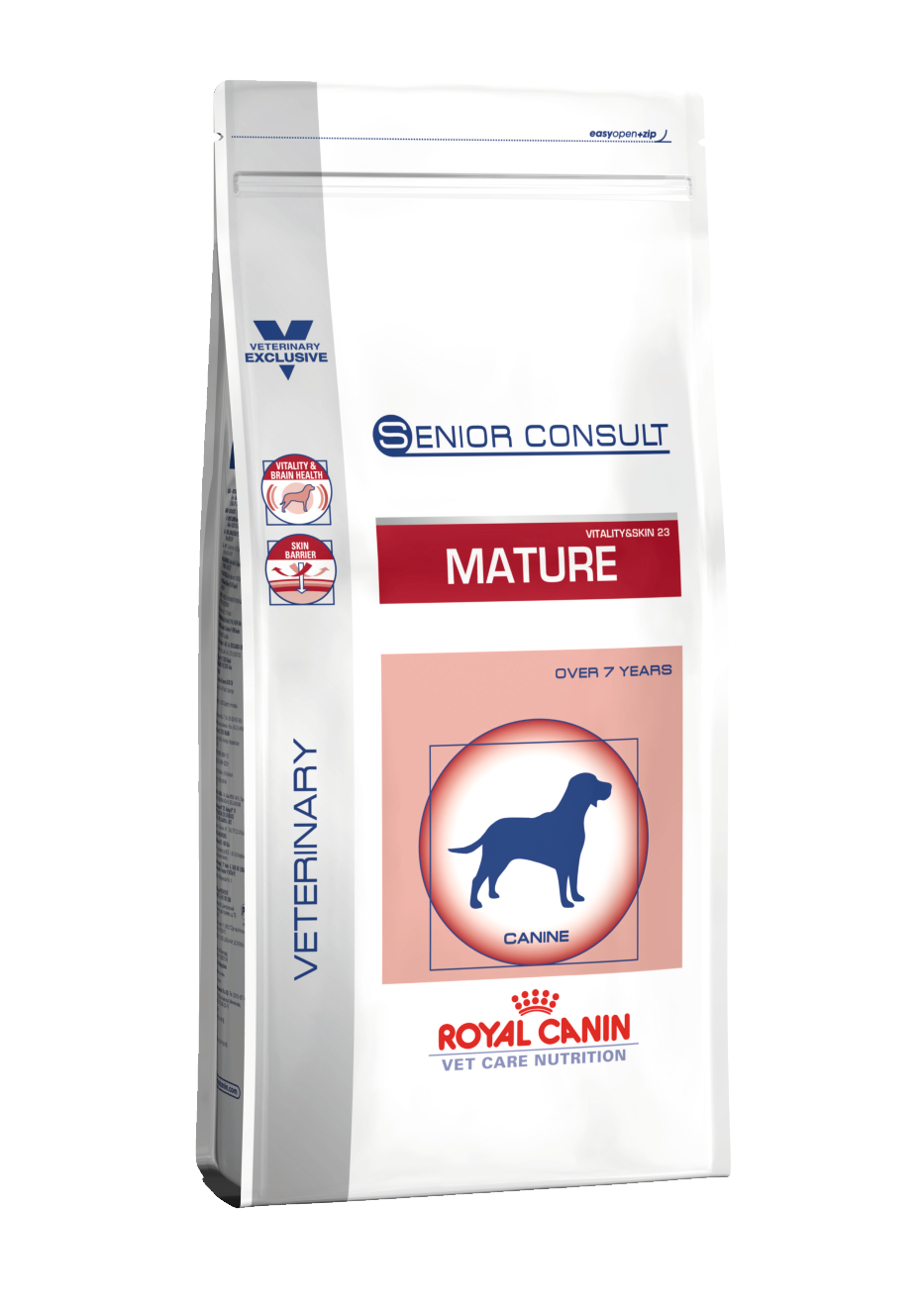 mature consult dog food