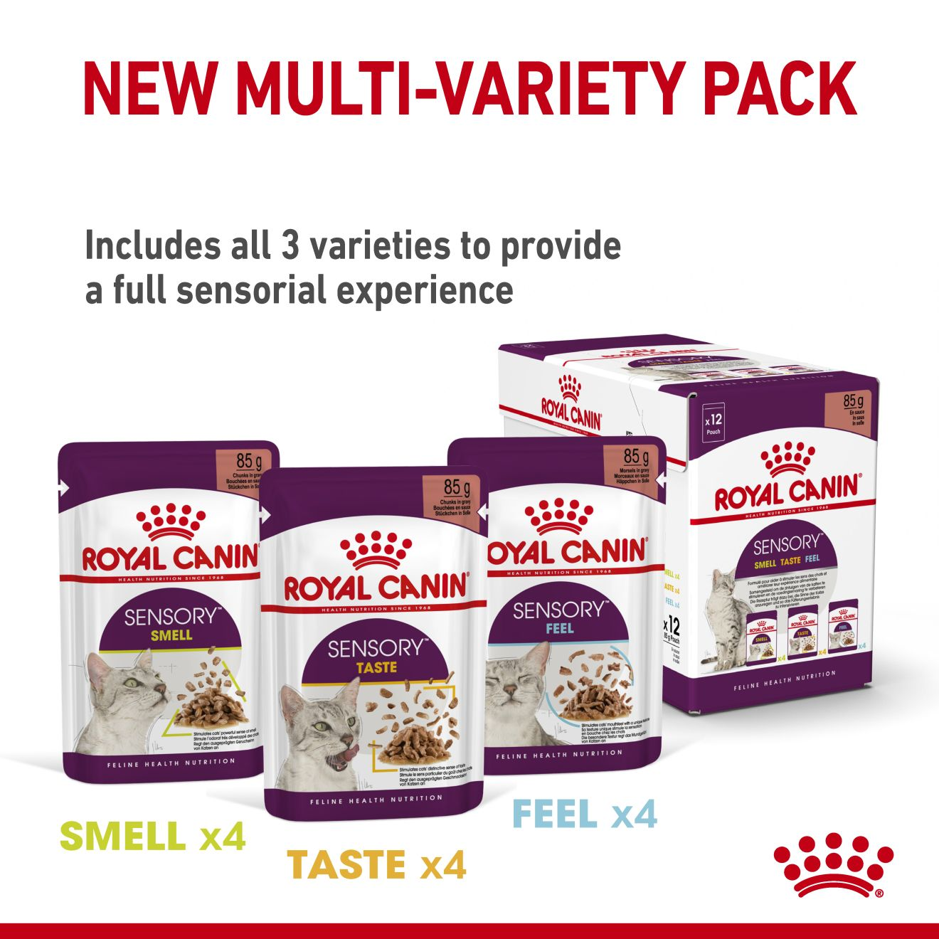 Royal Canin SENSORY™ Feel (õhukesed tükid kastmes)