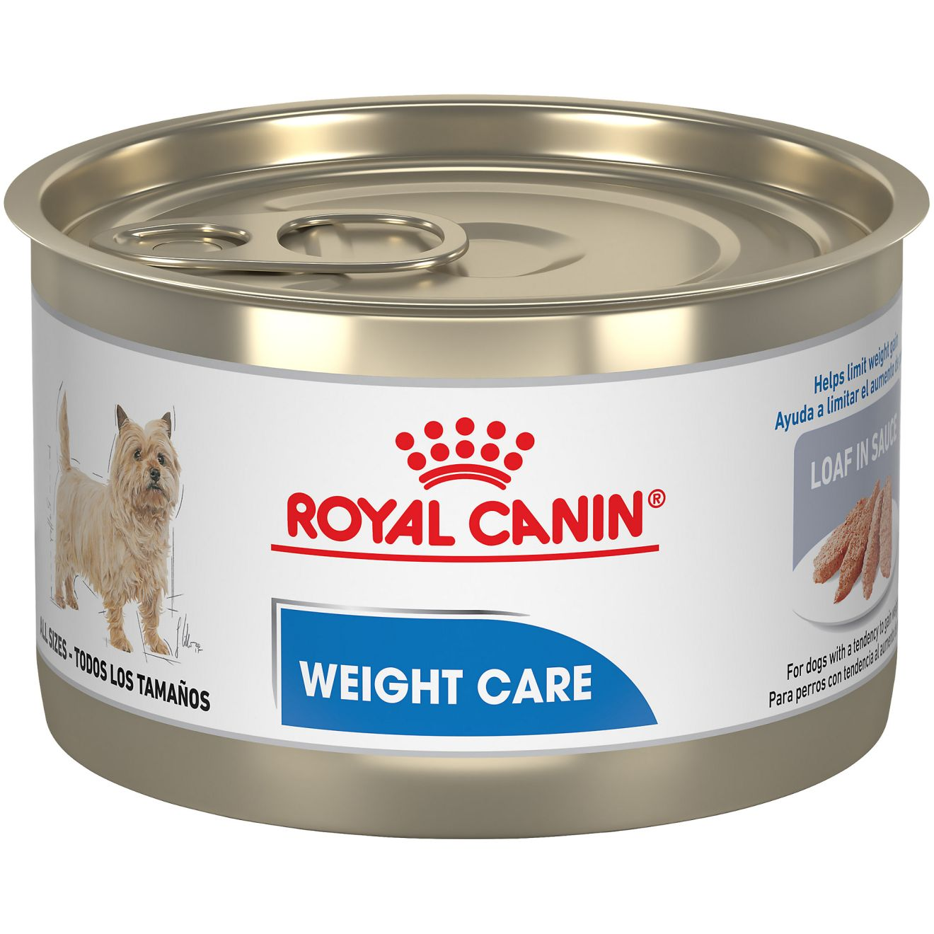 Weight Care Loaf in Sauce Canned Dog Food Royal Canin US