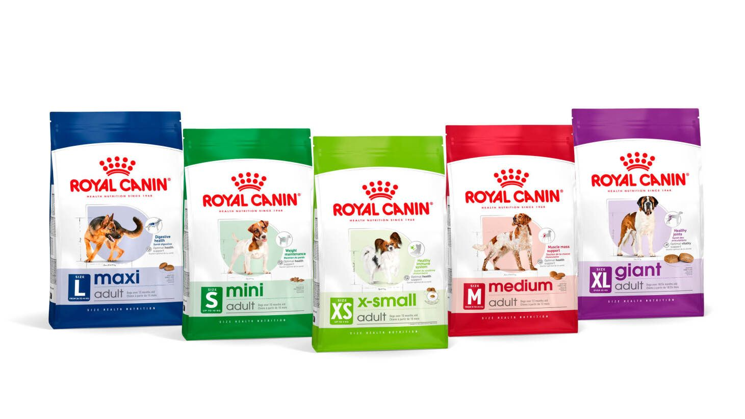 Royal Canin Size Health Nutrition produkter