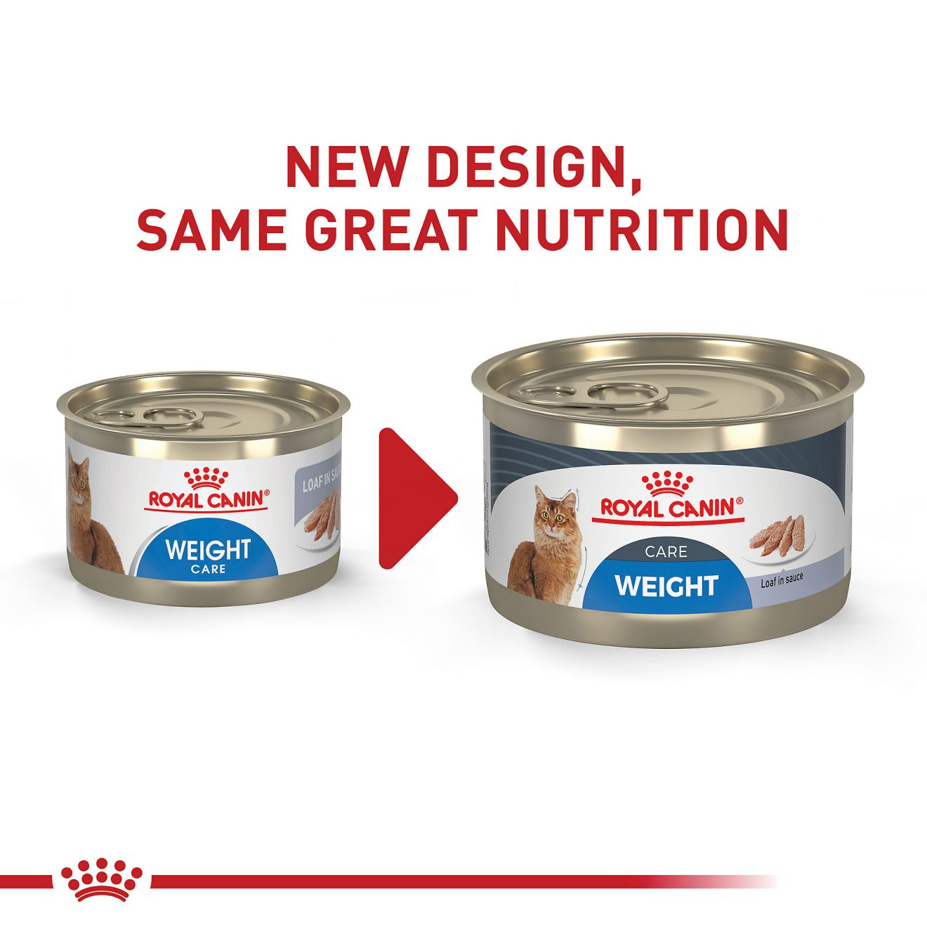 Royal Canin Feline Care Nutrition Weight Care Loaf In Sauce Canned Cat Food