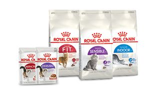 Feline care nutrition range pack shot