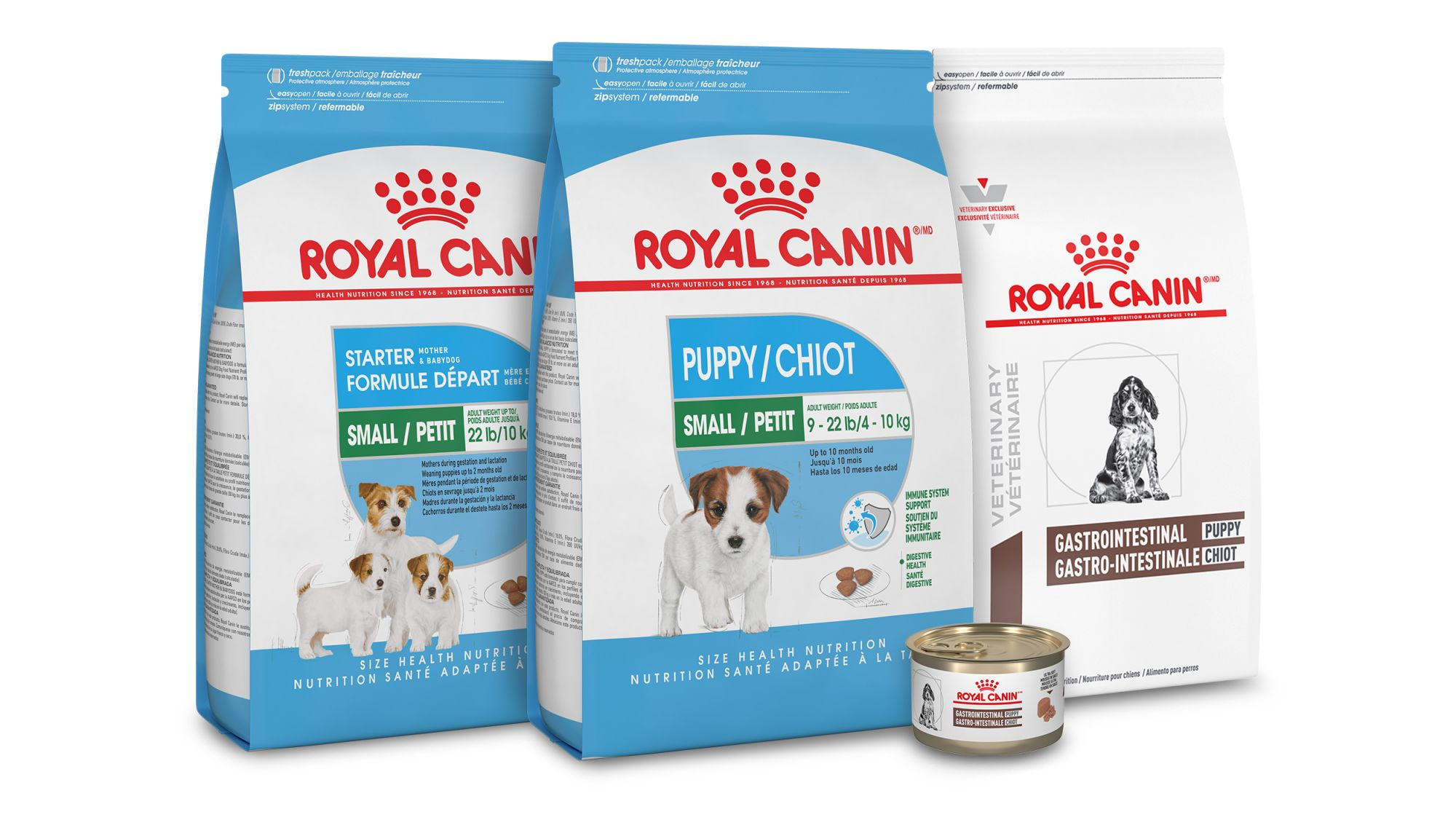 How much royal outlet canin to feed puppy