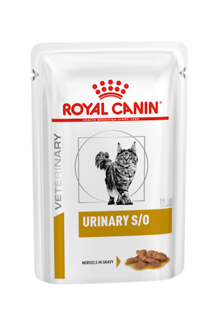 อาหารแมวประกอบการรักษาโรคนิ่ว ชนิดเปียก (URINARY S/O GRAVY)