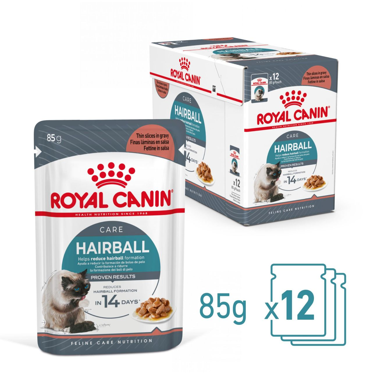 Hairball Care Gravy Adult 