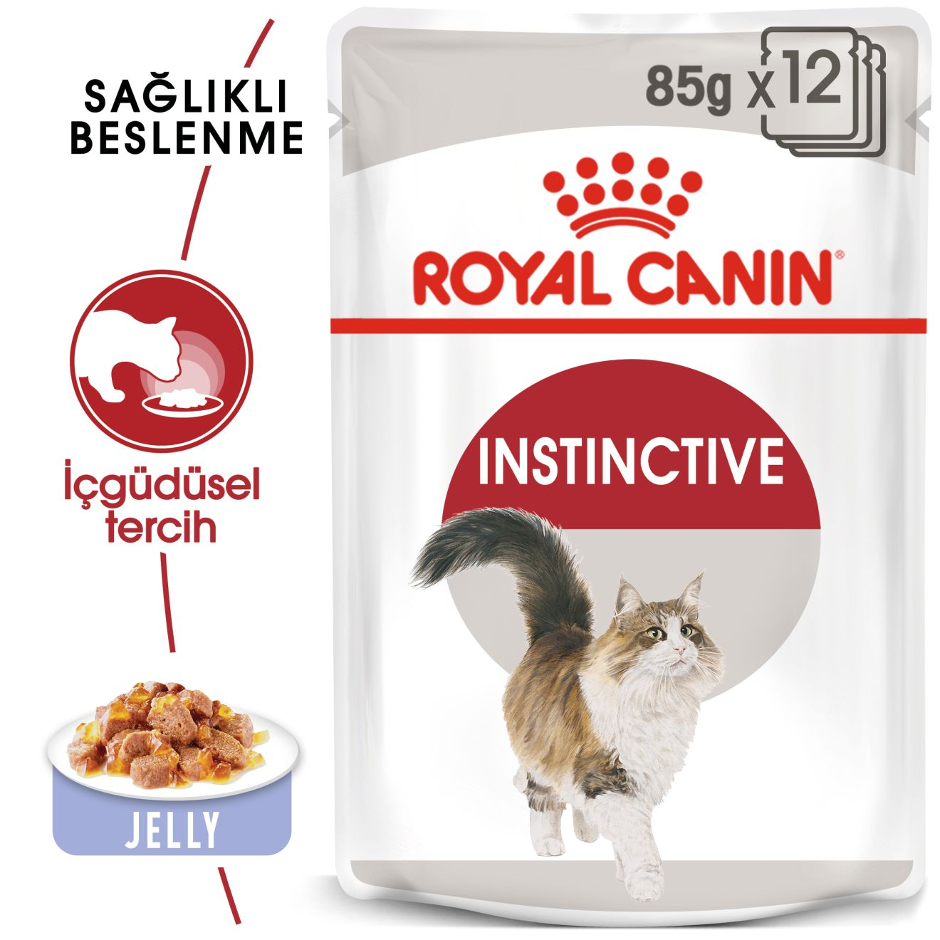 Instinctive Jelly Yetişkin Kedi Yaş Maması