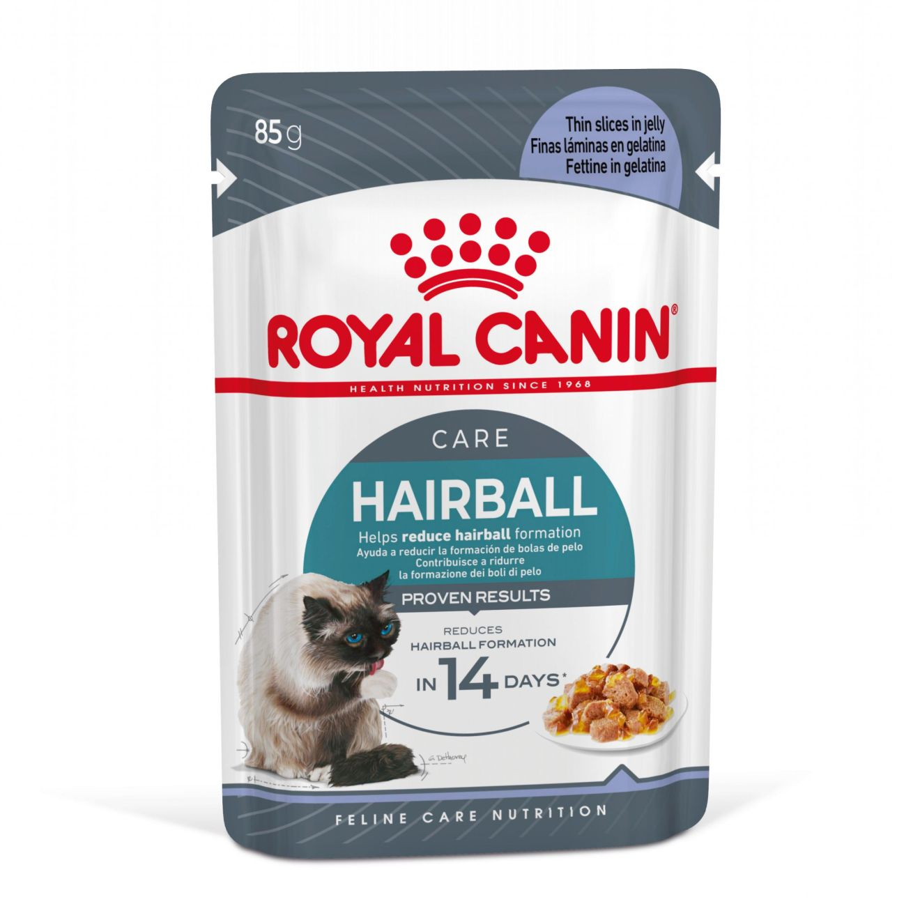 Hairball Care Jelly (émincé en gelée) 
