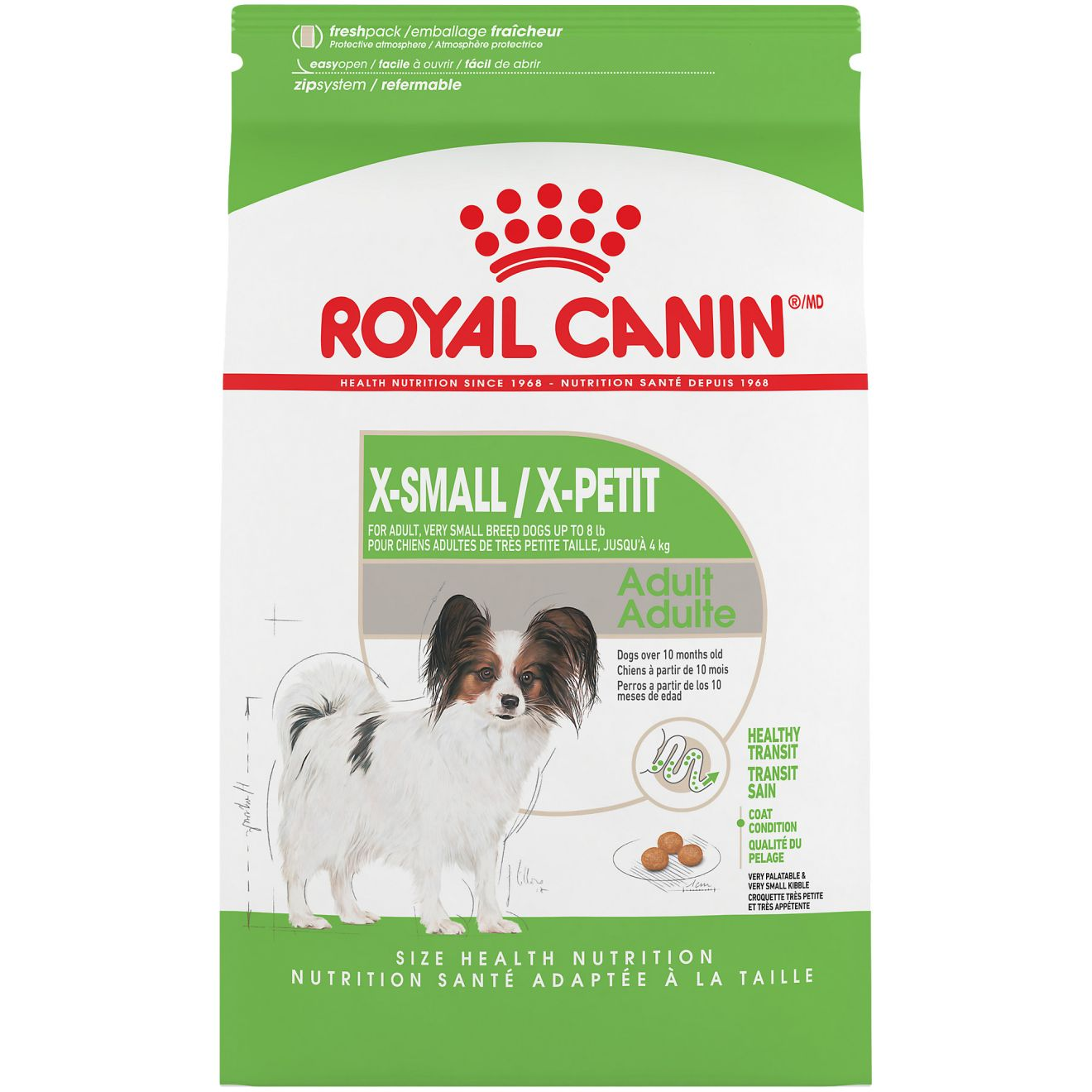 Royal Canin X Small Adult  Ração para Cães Pequenos Tamanho da