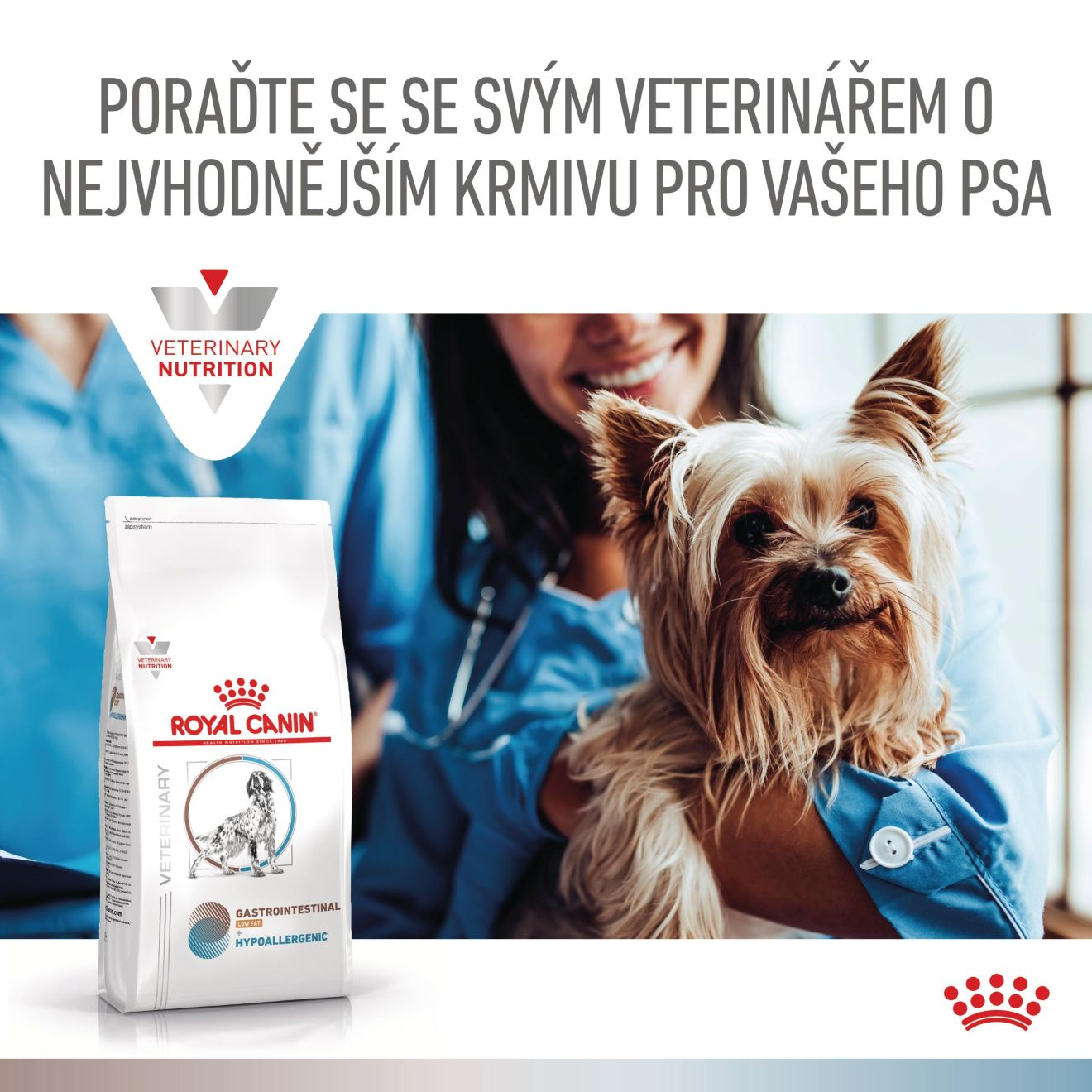 VHN Dog CA Gastrointestinal Low Fat-Hypoallergenic
