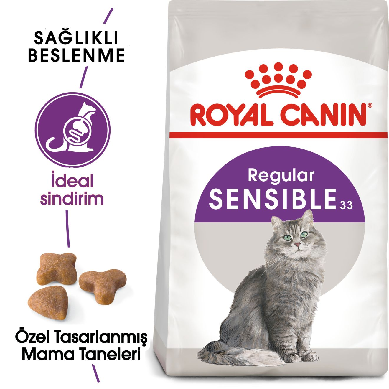 Sensible 33 Yetişkin Kedi Kuru Maması