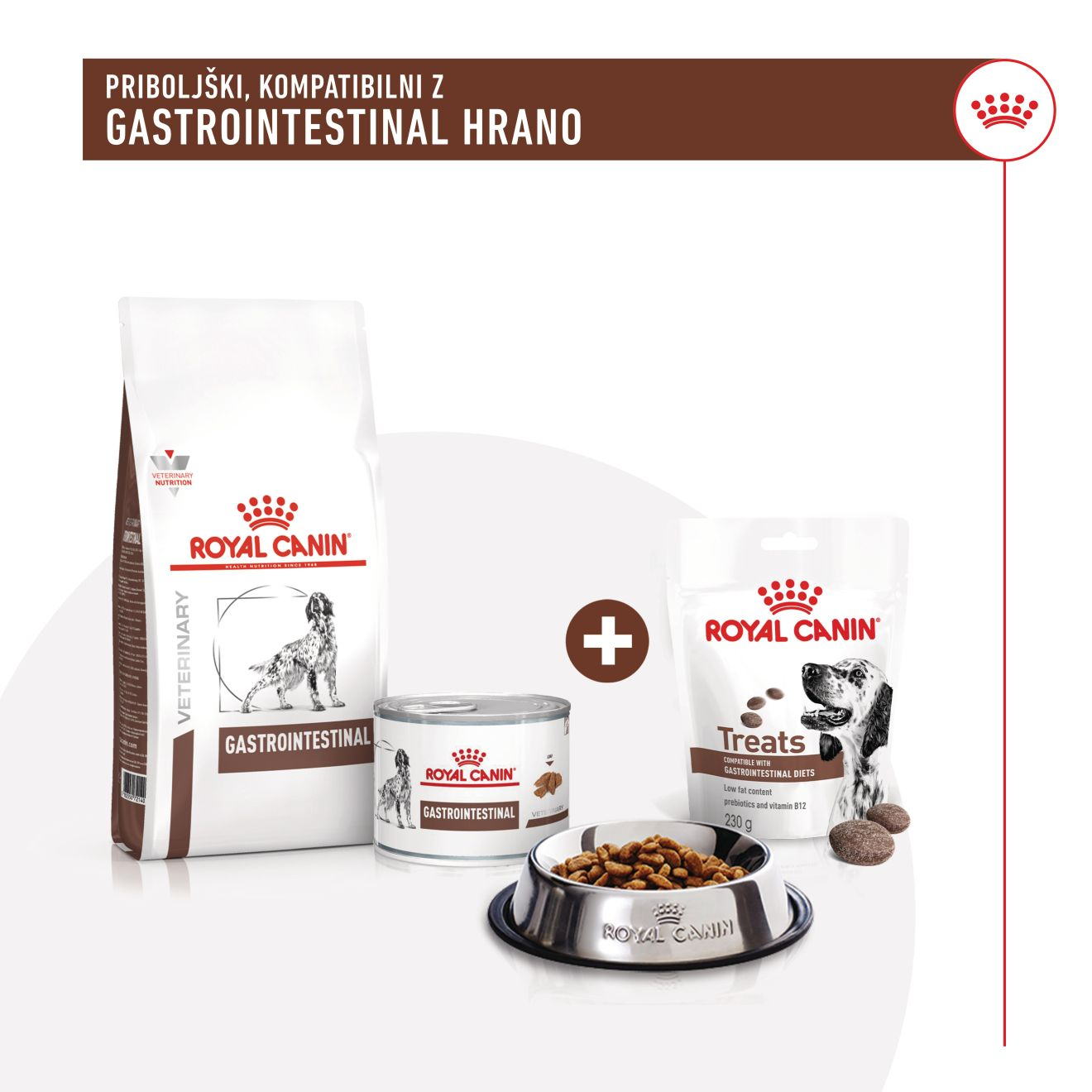 TREATS COMPATIBLE WITH GASTROINTESTINAL DIETS​