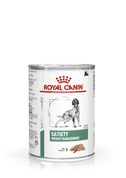 VHN-WEIGHT MANAGEMENT-SATIETY DOG LOAF CAN 400G-PACKSHOT