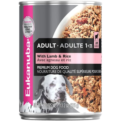 EUKANUBA - WET ADULT WITH LAMB & RICE - FACING