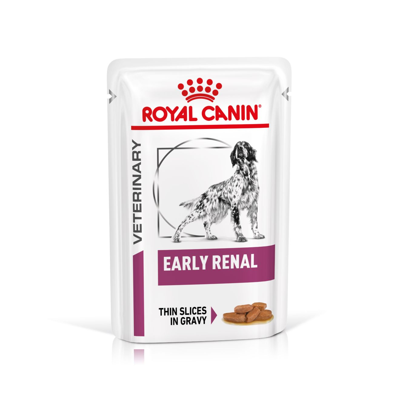 Early Renal fatias finas com molho