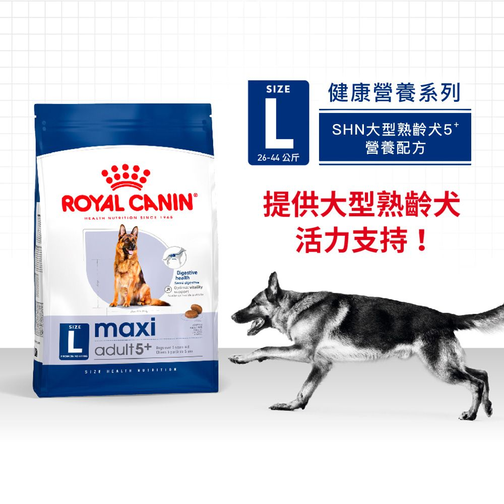 SHN 大型熟齡犬5+營養配方