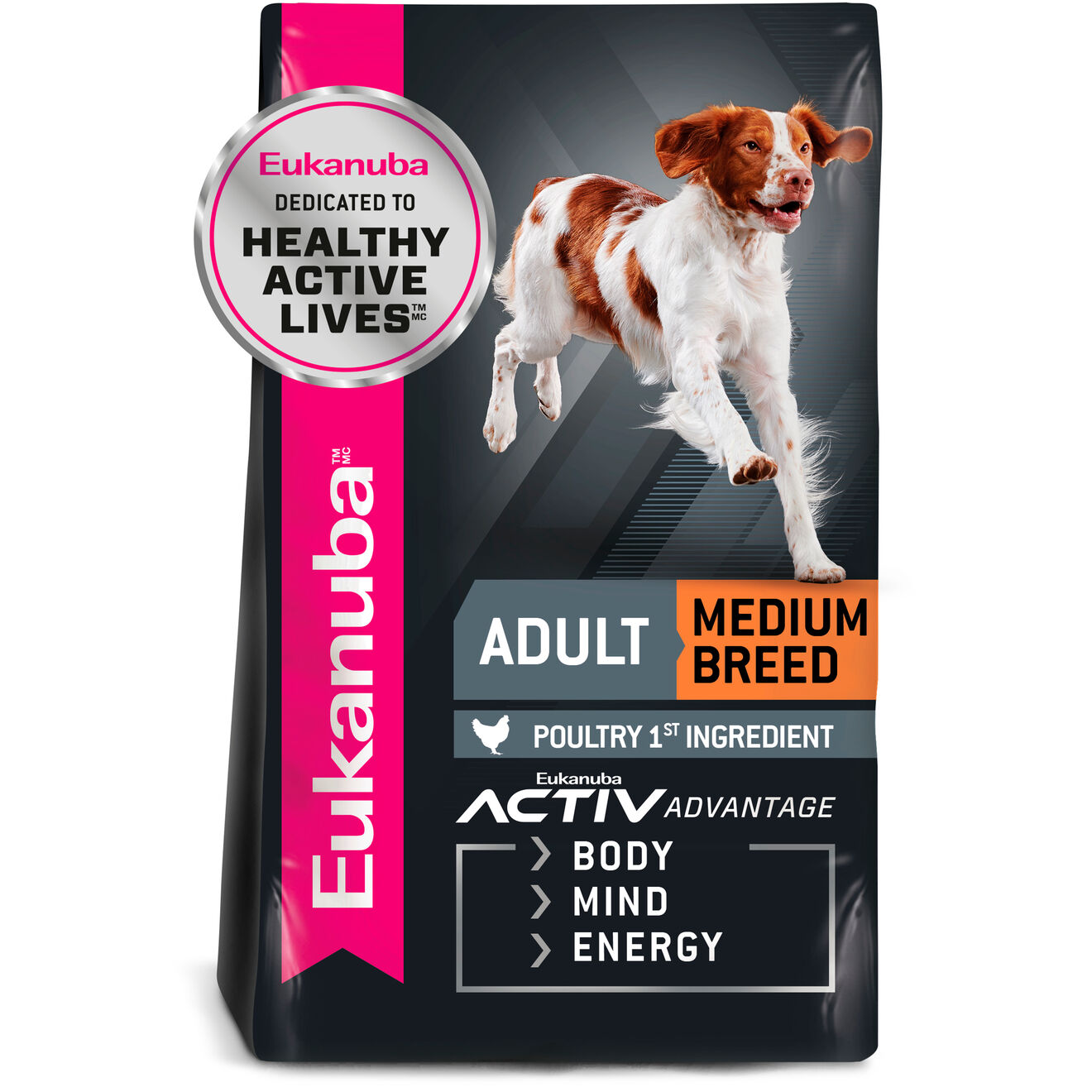 Adult Medium Breed Dry Dog Food Eukanuba