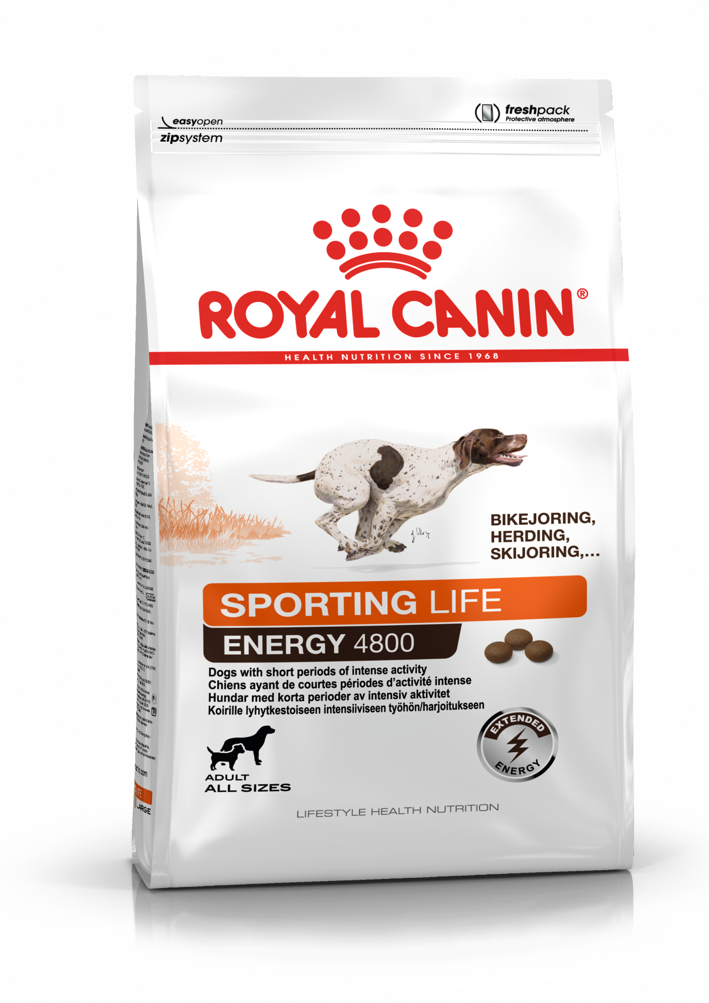 hensigt Retouch prop Sporting Life Energy 4800 Dry - Royal Canin