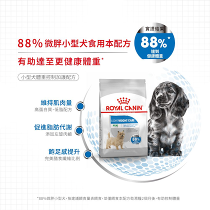 Small Weight Care Dry Dog Food Royal Canin