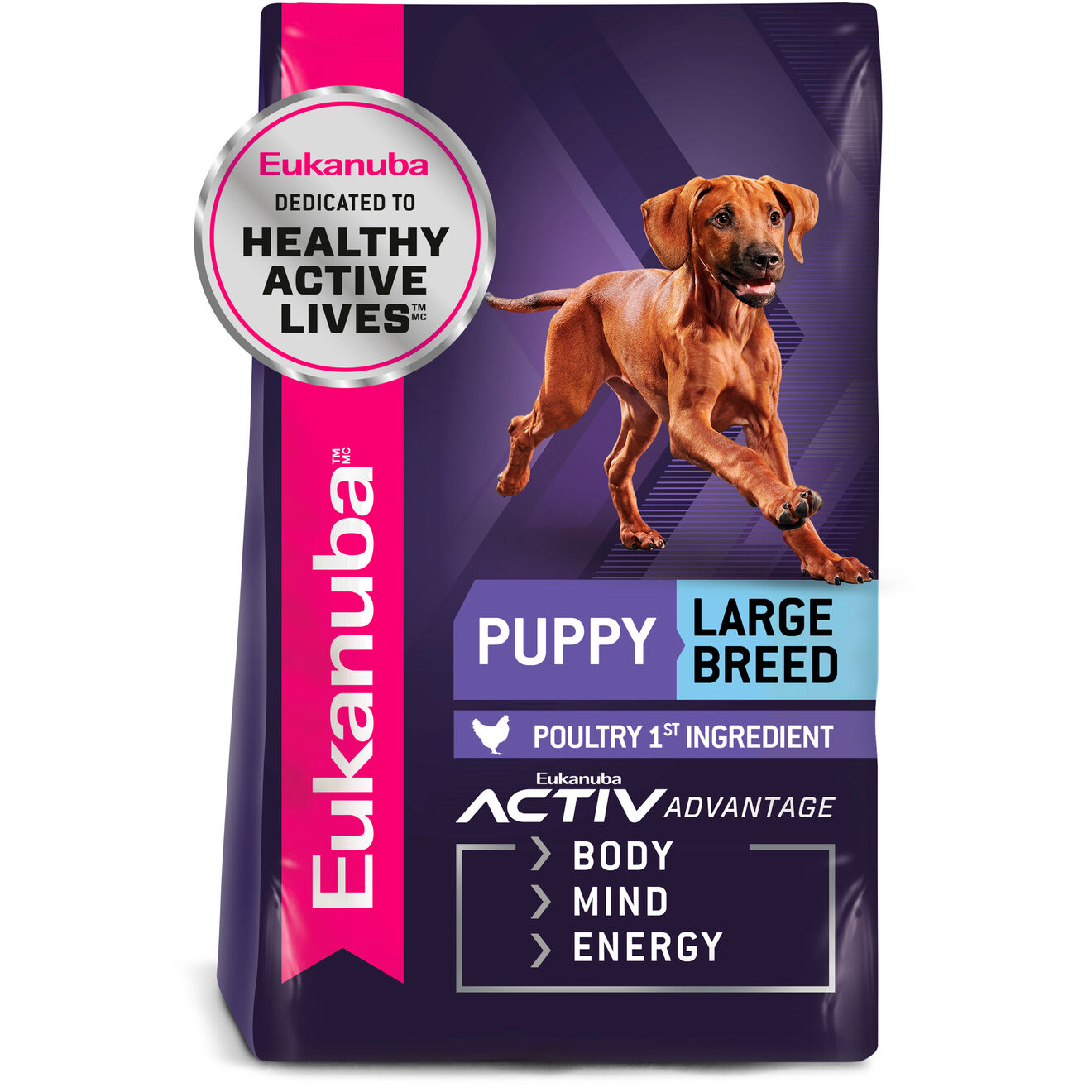 Eukanuba large breed shop puppy feeding chart