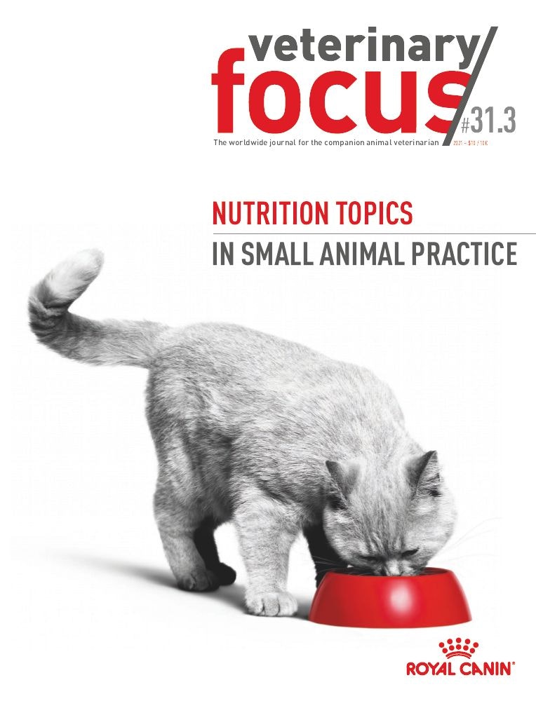 Subiecte privind nutriția, în clinicile pentru animale de companie