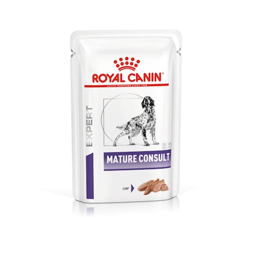 Mature Consult Mousse - Aliment vétérinaire - Sachet fraîcheur pour chien