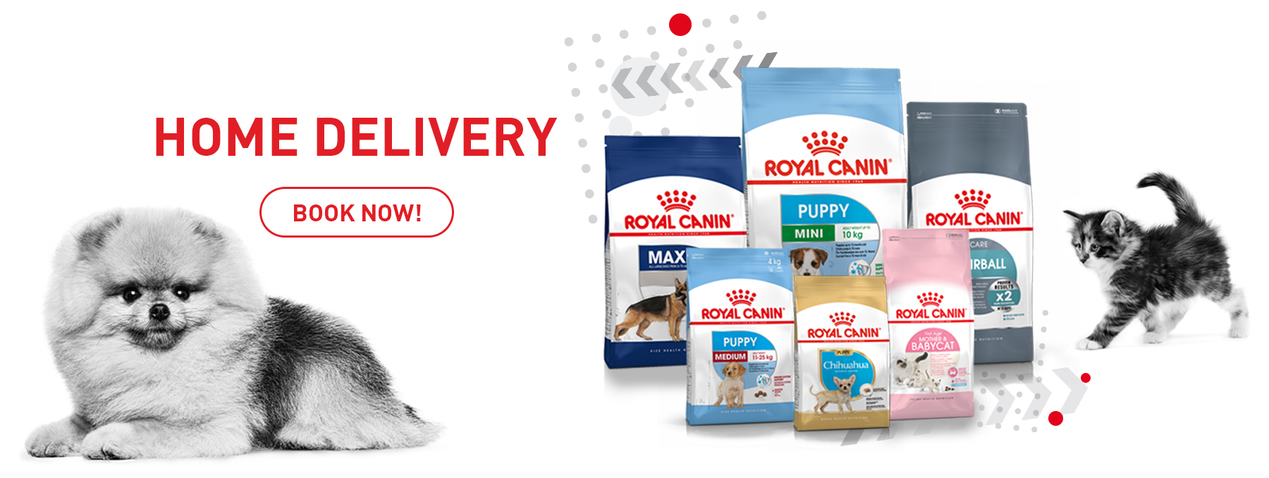 Home Delivery Option - Royal Canin