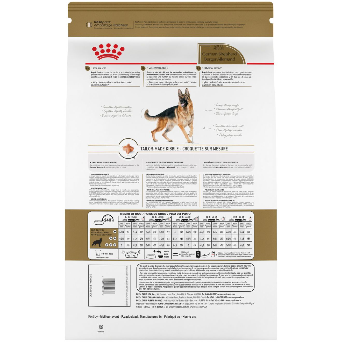 Best protein clearance for german shepherds