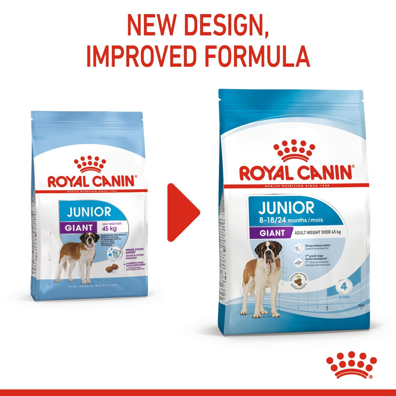 Royal canin pug junior 4kg sale