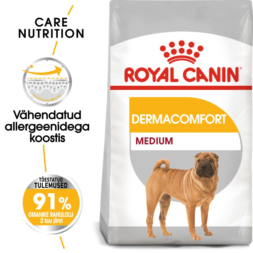 Royal Canin Medium Dermacomfort kuivtoit