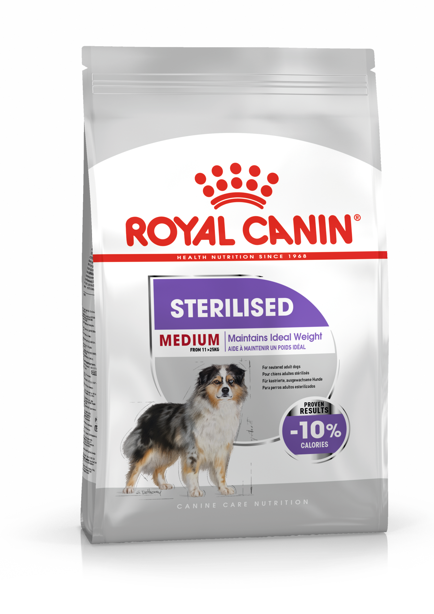 Royal canin dog food mix hot sale with water