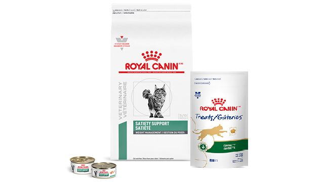 Packshot of Royal Canin Satiety Support cat diets